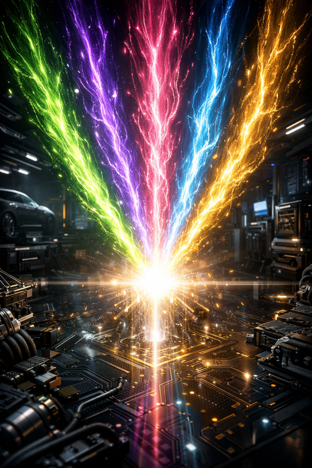 CalibraLogic AI Engine Cluster visualization