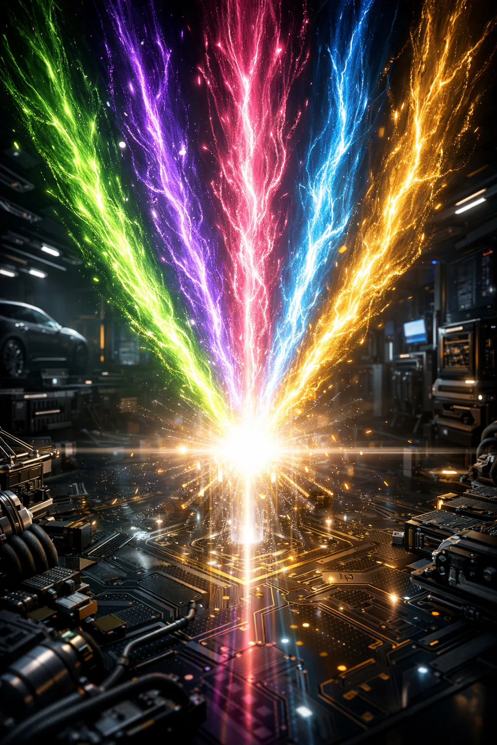 CalibraLogic AI Engine Cluster visualization
